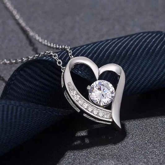 To My Daughter- Fan Forever-Forever Love Necklace