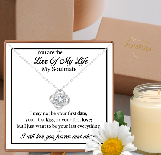The Love of my life-Love Knot Necklace