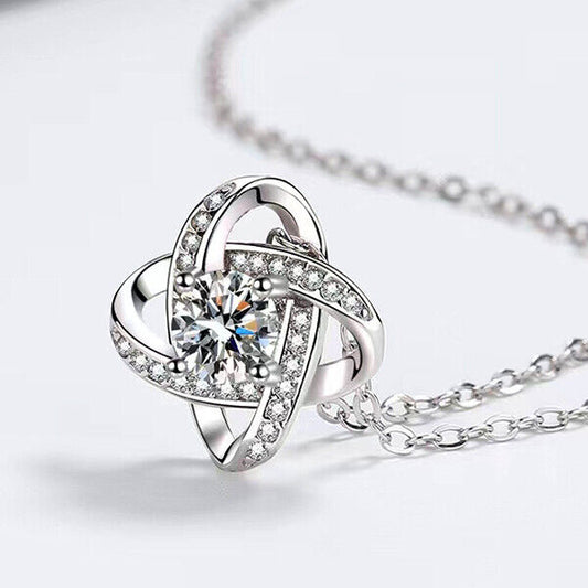 To My Badass Daughter- Love Knot Necklace