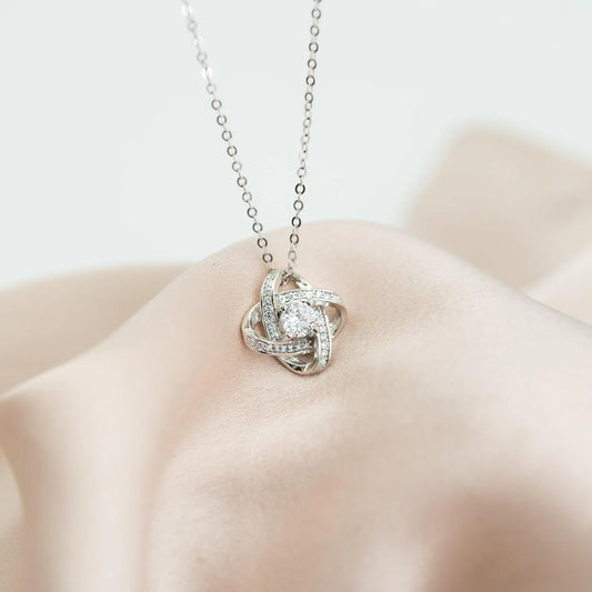 The Love of my life-Love Knot Necklace