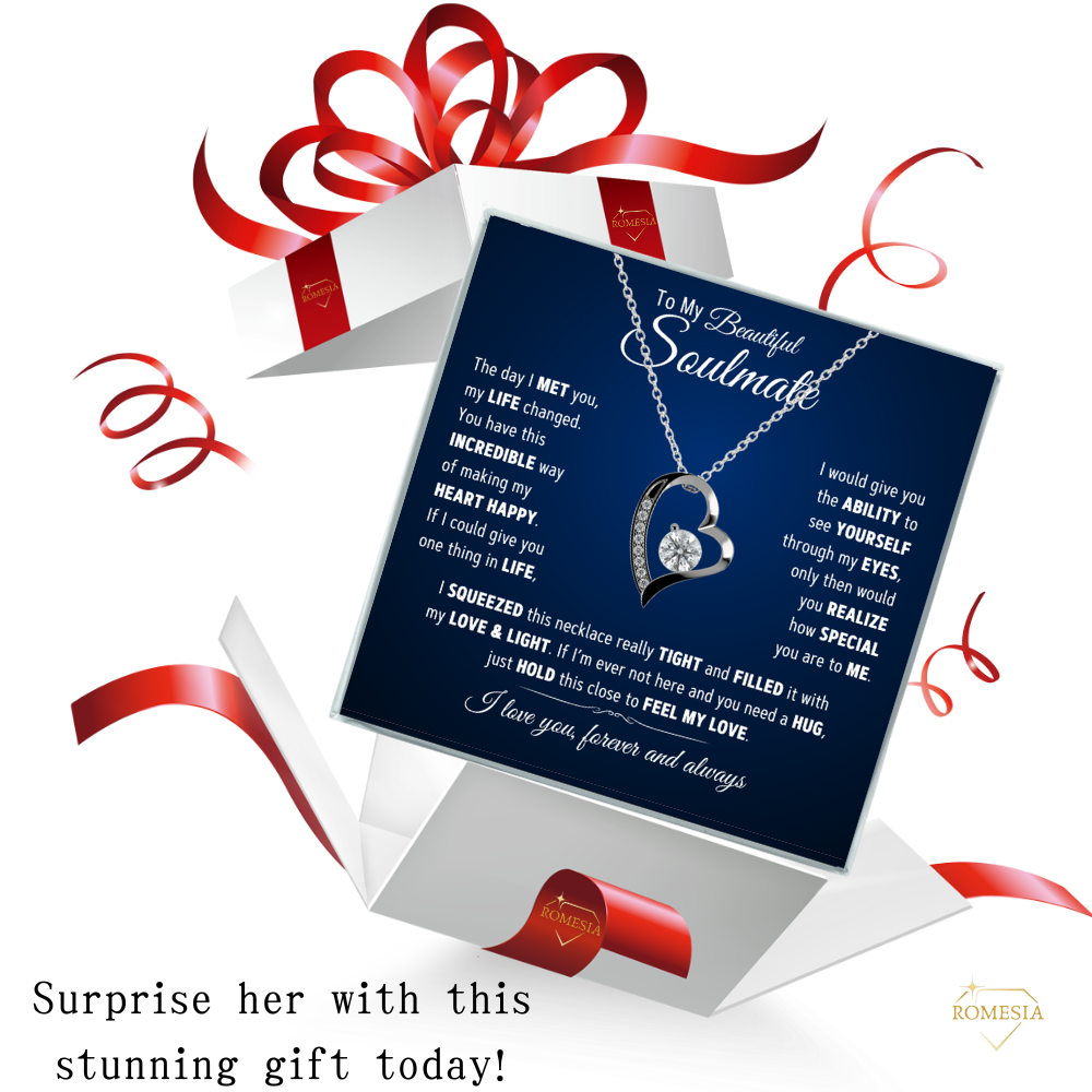 To My Beautiful Soulmate-Best Thing-Forever Love Necklace