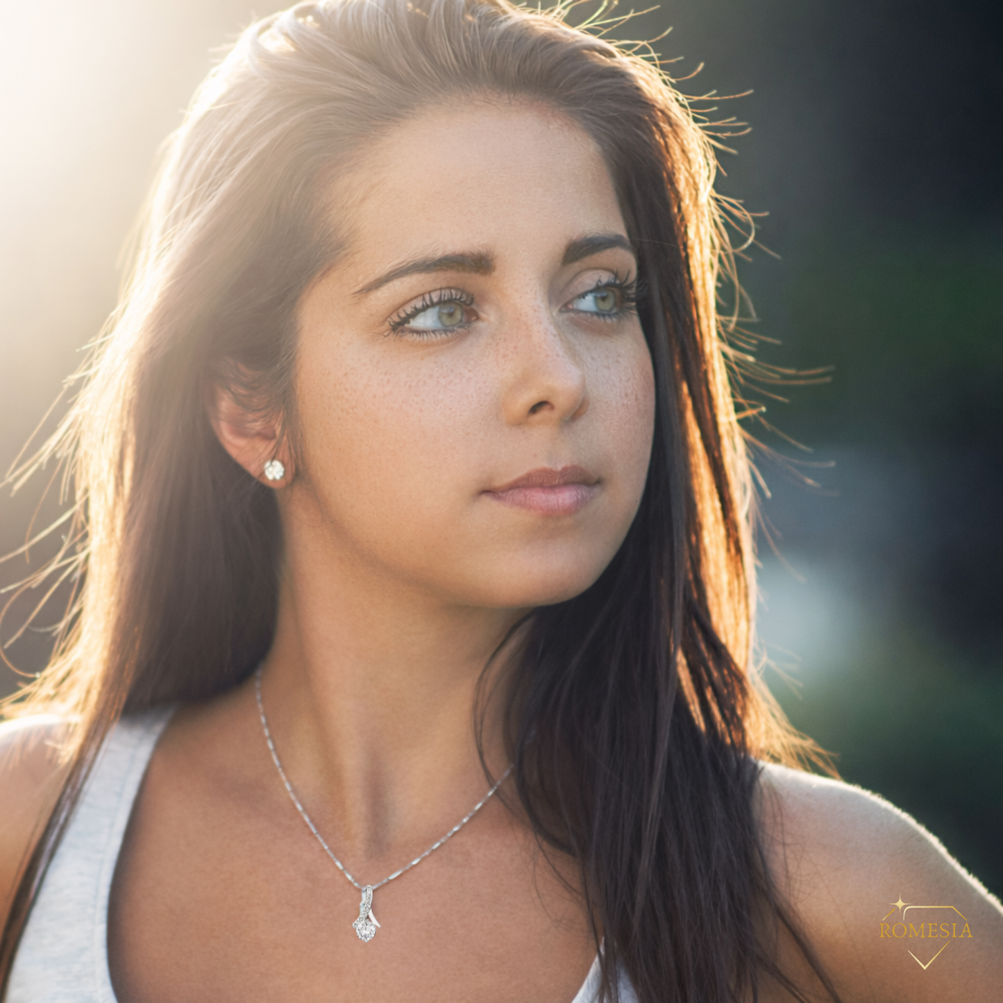 To My Wife Alluring Beauty Necklace, Anniversary, Birthday Gift or Just Because