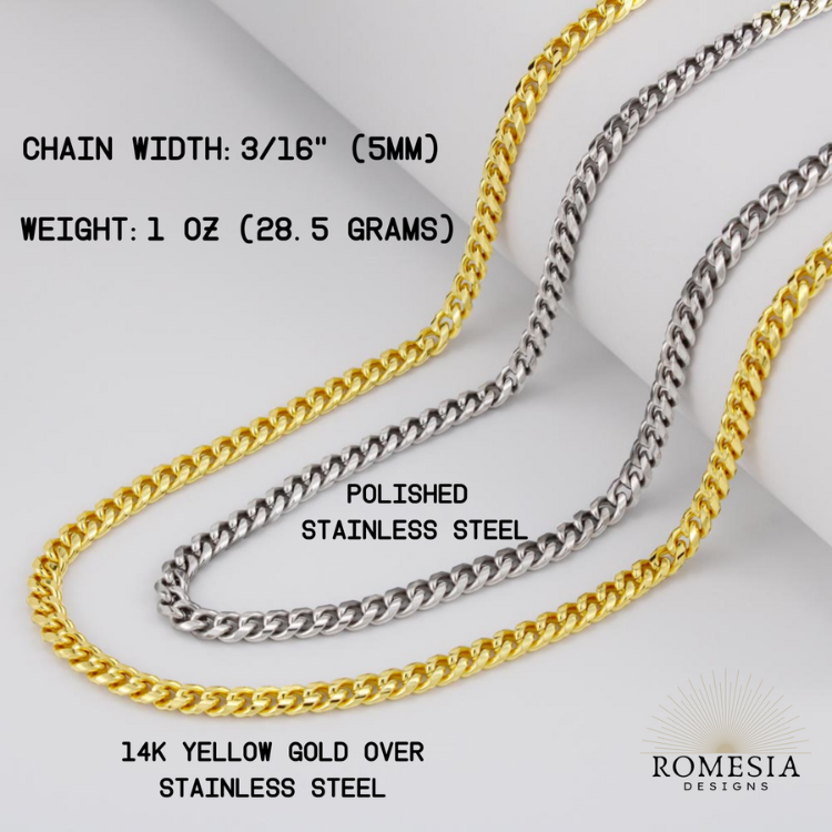 Man Promise- Cuban Link Chain Necklace